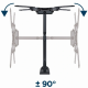 Gembird WM-55ST-01 32-55" - Кронштейн для телевізора 32 кг