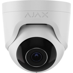 Ajax TurretCam (5 Mp/4 mm) White - Дротова охоронна IP-камера купити