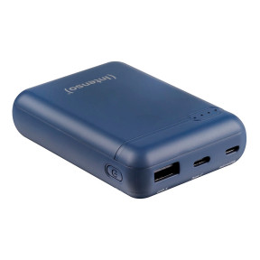 Повербанк Intenso XS10000 10000mAh microUSB, USB-A, USB Type-C, Blue (7313535) зображення