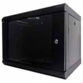 Hypernet WMNC-35-9U-FLAT- BLACK - Шафа серверна настінна 9U 600x350 розбірна купити