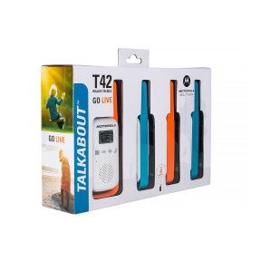 Комплект радіостанцій Motorola Talkabout T42 Quad Pack фото