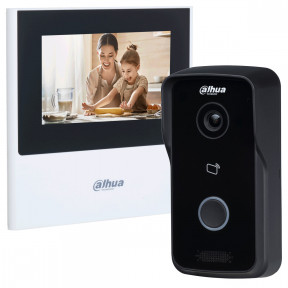 Dahua Technology VTH2611L-WP + VTO2111D-P-S2 - Комплект видеодомофона - фото №1 Dahua Technology VTH2611L-WP + VTO2111D-P-S2 - Комплект видеодомофона купить