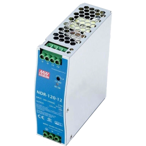 Mean Well NDR-120-12 120Вт 10A 12В - Блок питания на DIN-рейку купить