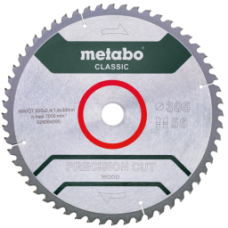 Пильный диск Metabo "precision cut wood - classic" (628064000)