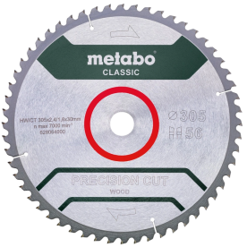 Пильний диск Metabo "precision cut wood - classic" (628064000)