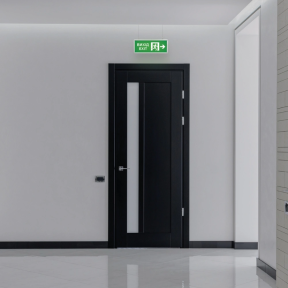 LED світильник аварійний "ВИХІД ЗІ СТРІЛКОЮ" двосторонній TITANUM 230V (TL-EM101-D) в Україні