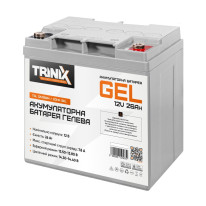 Аккумуляторная батарея гелевая 12В 26Ач Trinix TGL12V26Ah/20Hr GEL