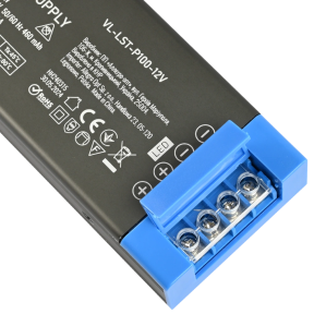 VIDEX (VL-LST-P100-12V) DC12V 8.25A 100W IP20 - Блок живлення для LED стрічки - фото №3 VIDEX (VL-LST-P100-12V) DC12V 8.25A 100W IP20 - Блок живлення для LED стрічки в Україні