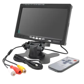 Монитор для видеонаблюдения TFT 7", AV, 1024*600ips, 12V, BOX купить