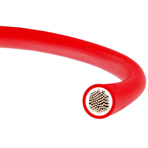 NKK H1Z2Z2-K 1x6 мм² – Кабель для сонячних панелей (6 мм², 70А, 50м, Червоний) купити