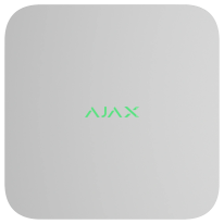 Ajax NVR DC (8ch) (8EU) white - Мережевий відеореєстратор