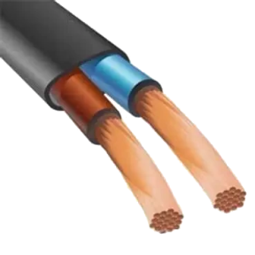 Провод ШВВП 2х0,75 черный 100м (Украина) купить