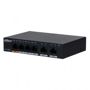 4-портовий РоЕ комутатор Dahua Technology DH-PFS3006-4GT-60 - фото №1 4-портовий РоЕ комутатор Dahua Technology DH-PFS3006-4GT-60 купити