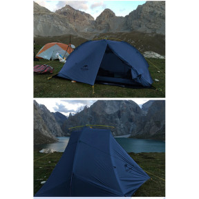 Палатка двухместная Naturehike Tagar NH17T180-J, темная голубая Цена