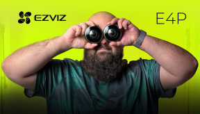 EZVIZ CS-E4P: Панорамна Камера 3K | Налаштування та Тест