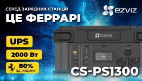 Ferrari у світі зарядних станцій: Ezviz CS-PS1300 (CN066)