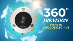Hikvision DeepinView DS-2CD63C5G1-IVS 12МП: Оновленна лінійка Fisheye камер від Hikvision